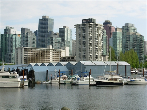 Westin Bayshore Hotel near Stanley Park, Vancouver, BC, Canada