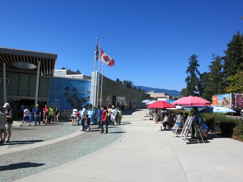Vancouver Aquarium in Stanley Park, Vancouver, BC, Canada