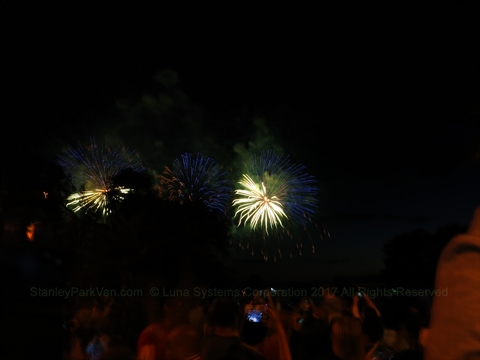 Celebration of Light Fireworks at English Bay, Vancouver, BC, Canada