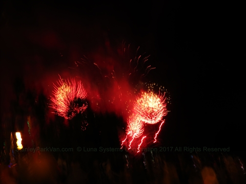Celebration of Light Fireworks at English Bay, Vancouver, BC, Canada