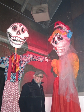 Halloween Ghost Train in Stanley Park, Vancouver, BC, Canada