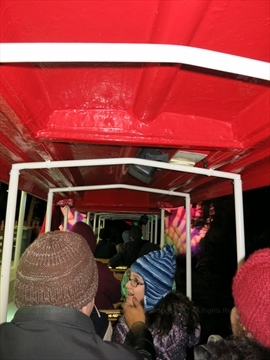 Halloween Ghost Train in Stanley Park, Vancouver, BC, Canada