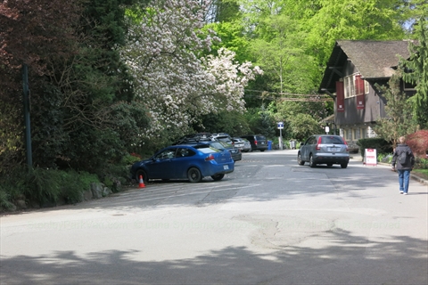 Stanley Park Pavilion Parking Lot in Vancouver