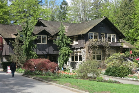 Stanley Park Pavilion in Stanley Park, Vancouver, BC, Canada