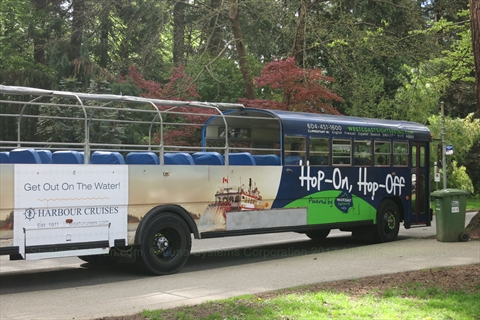 Hop-On Hop-Off Bus Tour, Vancouver, BC, Canada