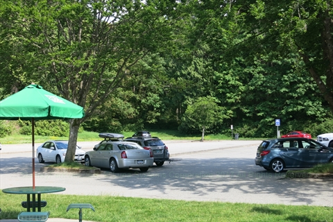 Third Beach parking lot options near English Bay