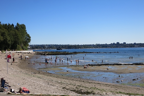 Second Beach in Stanley Park, Vancouver, BC, Canada