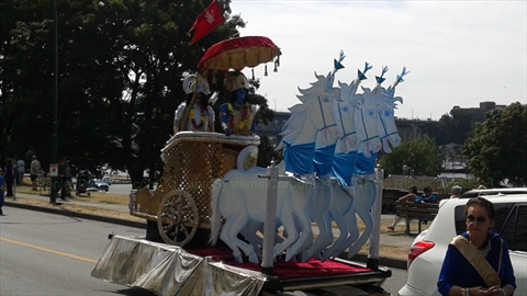 Ratha Yatra Parade in  Vancovuer, Canada