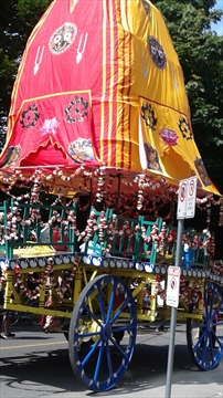 Ratha Yatra Parade in  Vancovuer, Canada