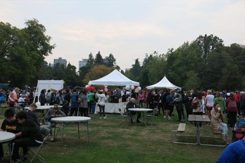 Ceperley Park in Stanley Park, Vancouver, BC, Canada