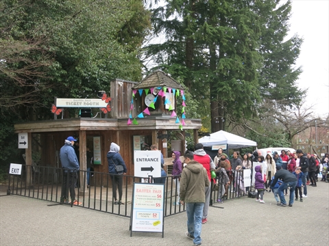 Easter Fair in Stanley Park, Vancouver, BC, Canada