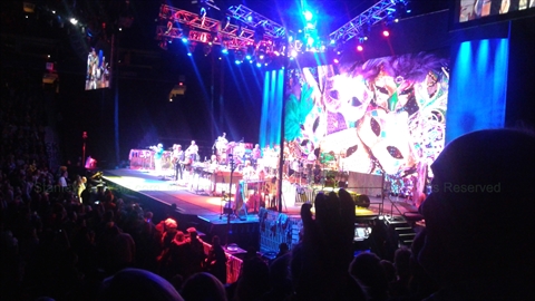 concert at Rogers Arena, False Creek, Vancouver, BC, Canada