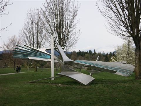 Devonian Harbour Park near Stanley Park, Vancouver, BC, Canada