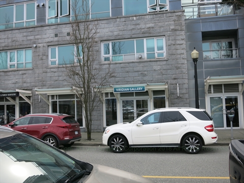 Public Washrooms at Coal Harbour, Vancouver, BC, Canada