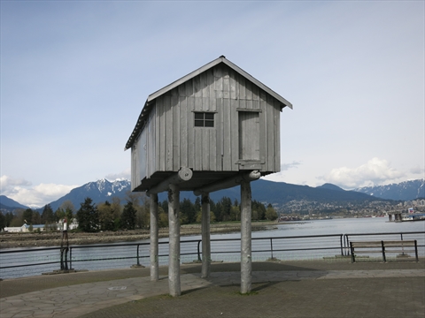 Coal Harbour Seawall in Vancouver, BC, Canada