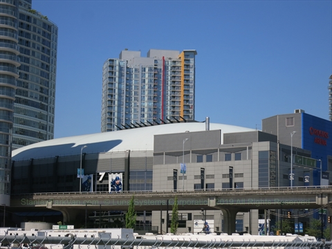 Rogers Arena at False Creek, Vancouver, BC, Canada