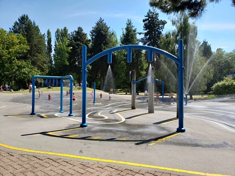 Granville Island Kids Waterpark, Vancouver, BC, Canada