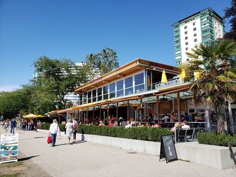 Cactus Club at English Bay, Vancouver, BC, Canada