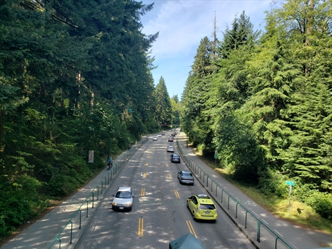 Stanley Park Causeway, Vancouver, BC, Canada