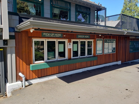 Stanley Park Brewery concession in Stanley Park, Vancouver, BC, Canada