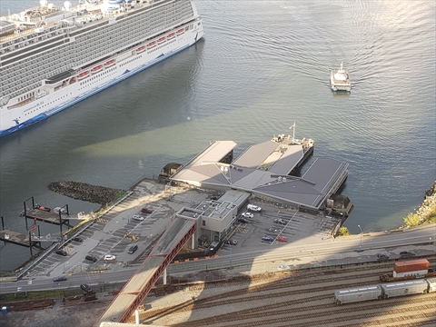 Seabus terminal in Vancouver, BC, Canada