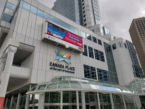 Canada Place in Vancouver, BC, Canada