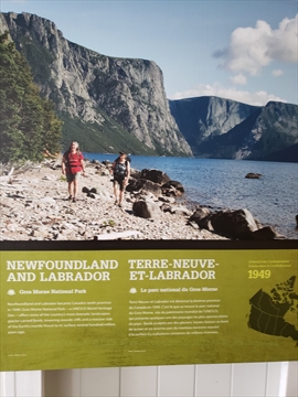Dream of Canada Photo Exhibit at Canada Place in Vancouver, BC, Canada
