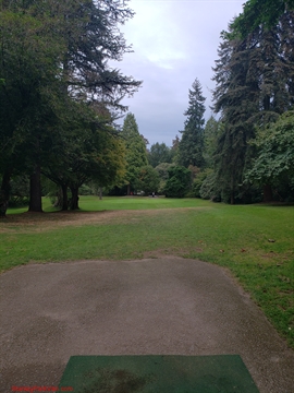 Hole 3 downhill fairway view