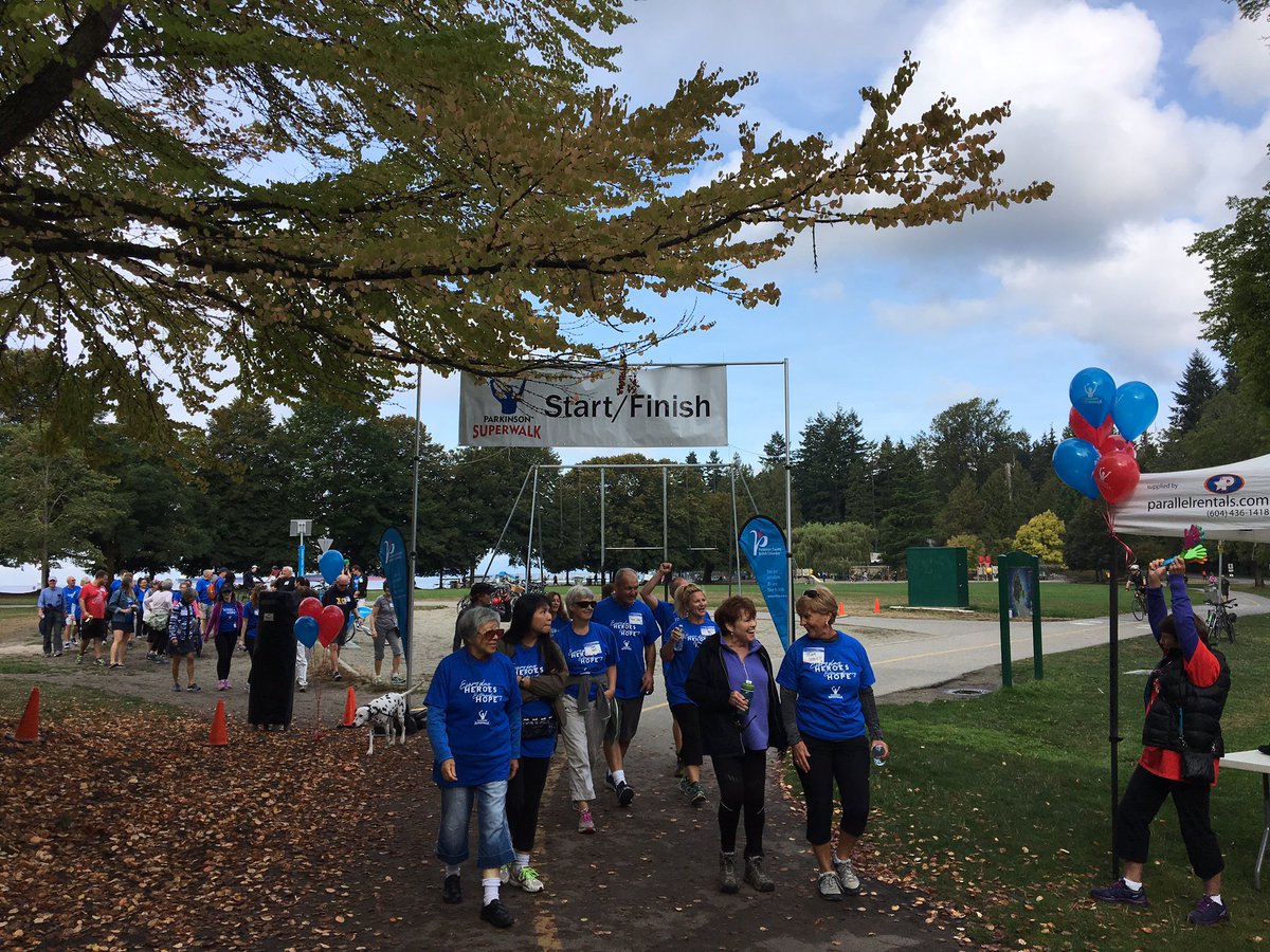 Parkinson Superwalk at Ceperley Park in Stanley Park, Vancouver, BC, Canada