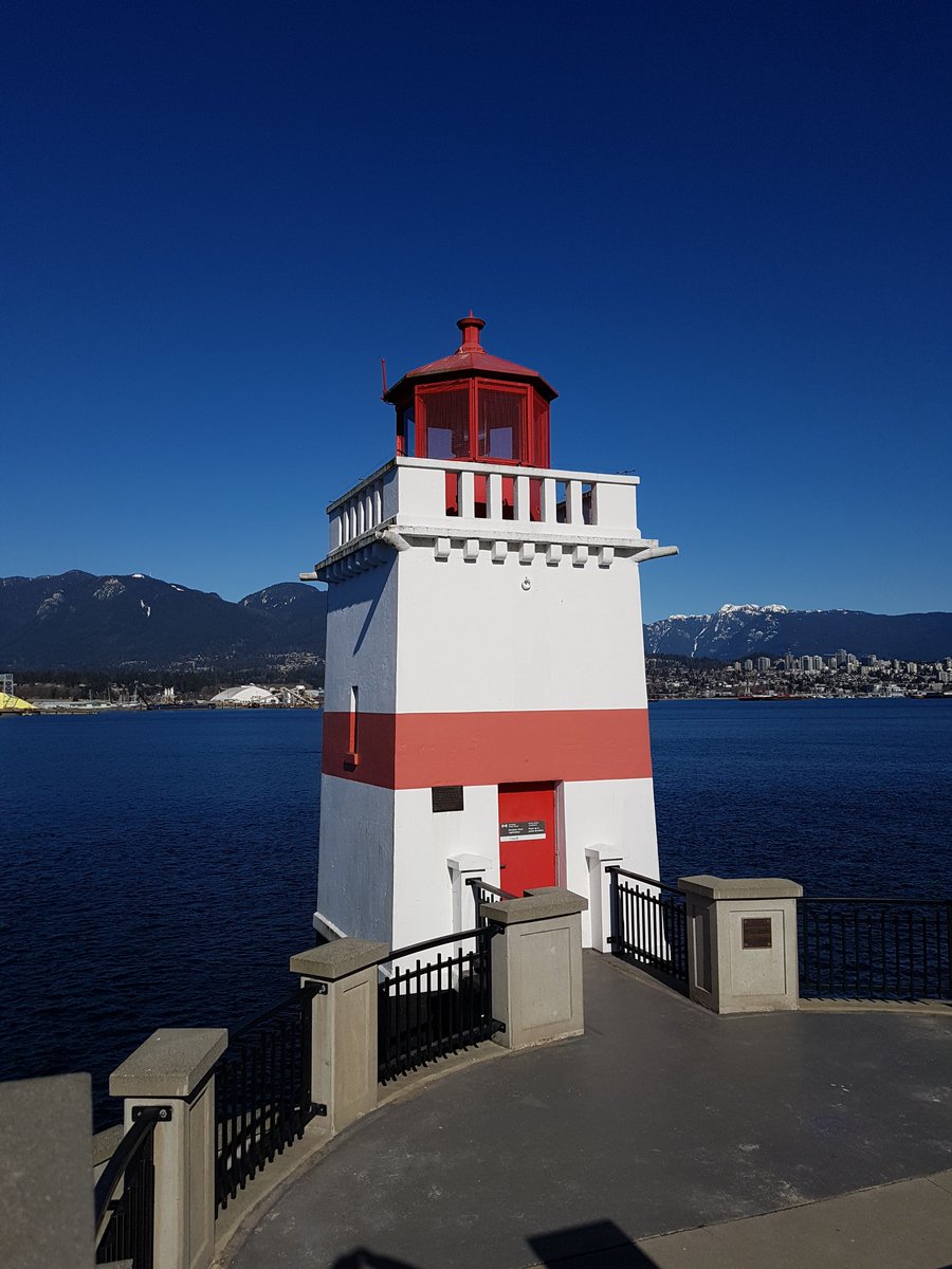 Brockton Point Lighthouse in Stanley Park, Vancouver, BC, Canada