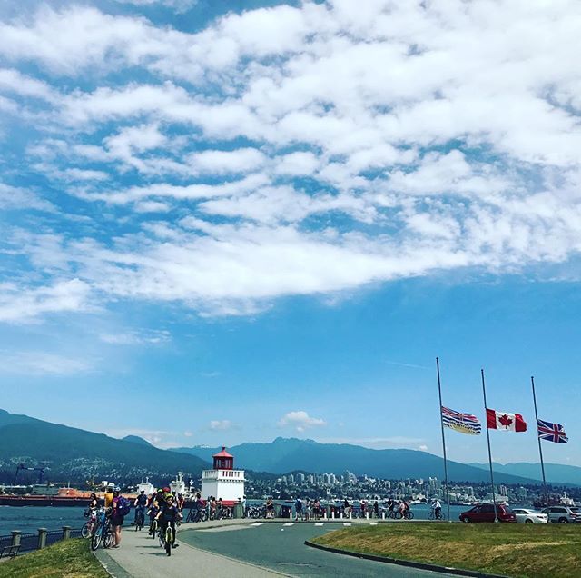 Brockton Point Lighthouse in Stanley Park, Vancouver, BC, Canada