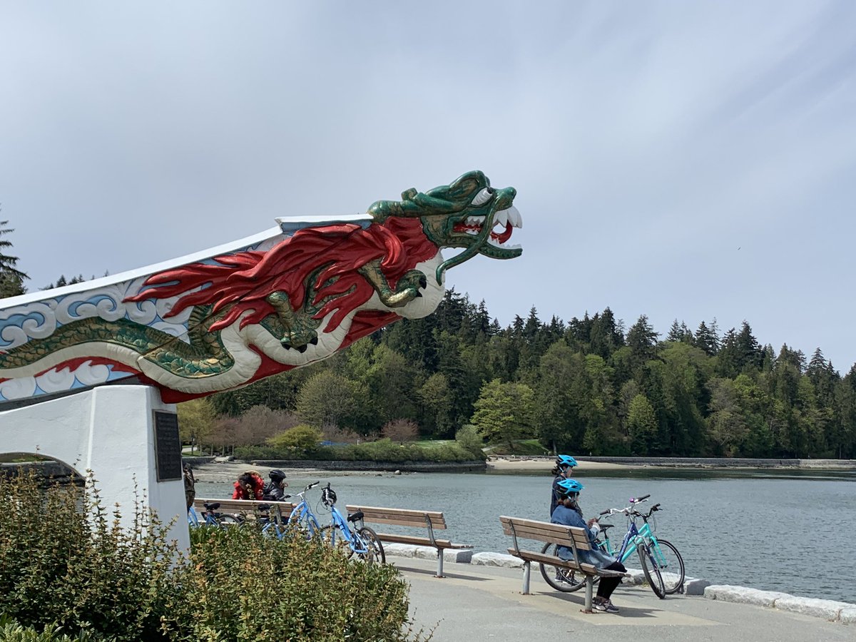 Stanley Park seawall, Vancouver, BC, Canada