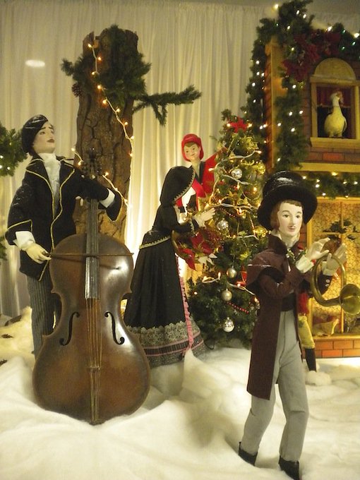 Woodwards Christmas Window Display at Canada Place, Vancouver, BC, Canada