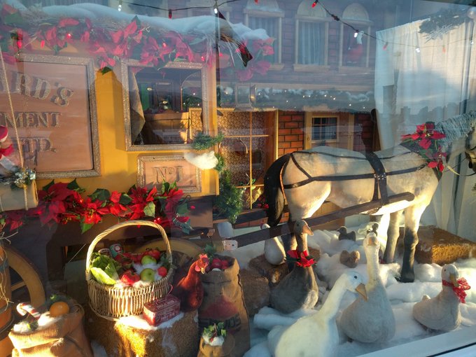 Woodwards Christmas Window Display at Canada Place, Vancouver, BC, Canada