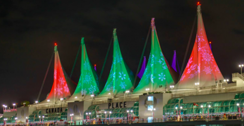 Christmas at Canada Place, Vancouver, BC, Canada
