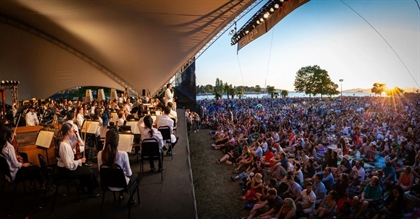 Symphony at Sunset Beach Park, Vancouver, BC, Canada