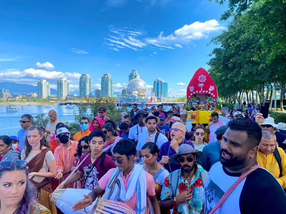 Ratha Yatra Festival in Vancovuer, Canada