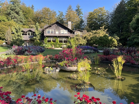 Stanley Park Pavilion in Stanley Park, Vancouver, BC, Canada